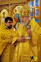 Архиерейское богослужение в Неопалимовском храме микрорайона ВНИИПО города Балашихи